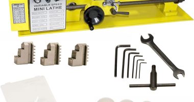 Erie Tools 7 x 14 Precision Bench Top Mini Metal Milling Lathe