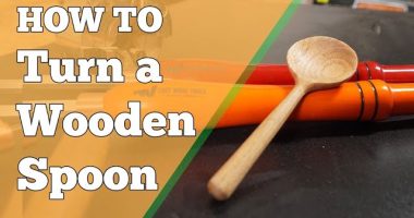 How to turn a spoon on a lathe